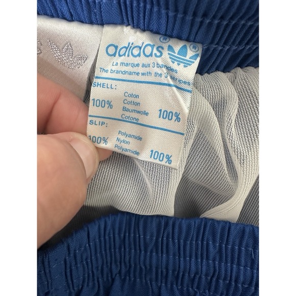 Vtg Adidas Devil's Toenail Kayaking Amuza River Swim Shorts XL 80's Small - Picture 6 of 7